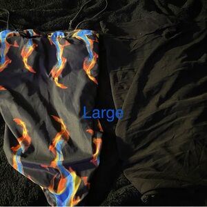 Colorful one piece swimsuit